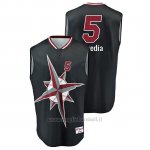 Maglia Baseball Uomo Seattle Mariners Guillermo Herojoia Throwback Turn Ahead The Clock Nero