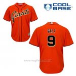 Maglia Baseball Uomo San Francisco Giants Brandon Belt 9 Arancione Alterner Cool Base