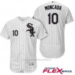 Maglia Baseball Uomo Chicago White Sox Yoan Moncada 10 Bianco 1ªAutentico Flex Base