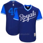 Maglia Baseball Uomo Kansas City Royals 2017 Little League World Series Kelvin Herrera Royal