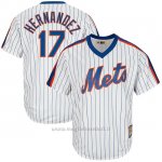 Maglia Baseball Uomo New York Mets Keith Hernandez Bianco Cooperstown Collezione