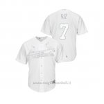 Maglia Baseball Uomo St. Louis Cardinals Andrew Knizner 2019 Players Weekend Replica Bianco