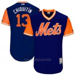 Maglia Baseball Uomo New York Mets 2017 Little League World Series Asdrubal Cabrera Royal