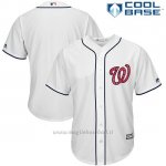 Maglia Baseball Uomo Washington Nationals 2017 Estrellas y Rayas Bianco Cool Base