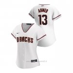 Maglia Baseball Donna Arizona Diamondbacks Nick Ahmed 2020 Replica Primera Bianco
