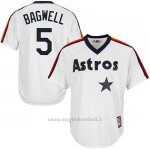 Maglia Baseball Uomo Houston Astros Jeff Bagwell Bianco 1ªCooperstown