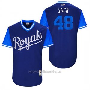 Maglia Baseball Uomo Kansas City Royals 2017 Little League World Series Joakim Soria Royal