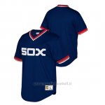 Maglia Baseball Bambino Chicago White Sox Cooperstown Collection Mesh Wordmark V-neck Blu