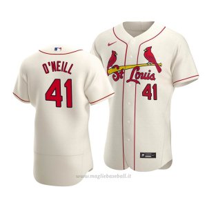 Maglia Baseball Uomo St. Louis Cardinals Tyler O'neill Autentico Alternato Crema