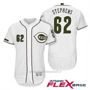 Maglia Baseball Uomo Cincinnati Reds 62 Jackson Stephens 2018 Alterner Autentico Flex Base