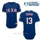 Maglia Baseball Uomo Texas Rangers Jurickson Profar 13 Blu Alterner Cool Base