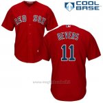 Maglia Baseball Uomo Boston Red Sox 11 Rafael Devers Rossoalterno Cool Base