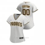Maglia Baseball Donna San Diego Padres Personalizzate Replica 2020 Primera Bianco