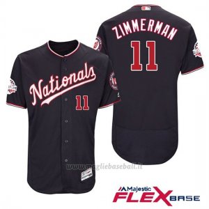Maglia Baseball Uomo Washington Nationals Ryan Zimmerman Blu 2018 All Star Alterner Flex Base