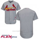 Maglia Baseball Uomo St. Louis Cardinals Majestic Flex Base Grigio Autentico Collezione