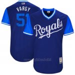 Maglia Baseball Uomo Kansas City Royals 2017 Little League World Series Jason Vargas Royal