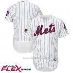 Maglia Baseball Uomo New York Mets 2017 Estrellas y Rayas Bianco Flex Base