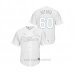 Maglia Baseball Hombre St. Louis Cardinals 60 John Brebbia 2019 Players Weekend Replica Bianco