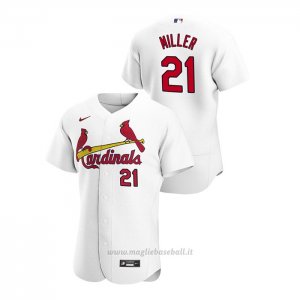 Maglia Baseball Uomo St. Louis Cardinals Andrew Miller Autentico 2020 Primera Bianco