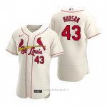 Maglia Baseball Uomo St. Louis Cardinals Dakota Hudson Autentico 2020 Alternato Crema