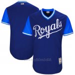 Maglia Baseball Uomo Kansas City Royals 2017 Little League World Series Royals Blu