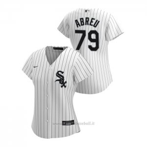 Maglia Baseball Donna Chicago White Sox Jose Abreu 2020 Replica Primera Bianco