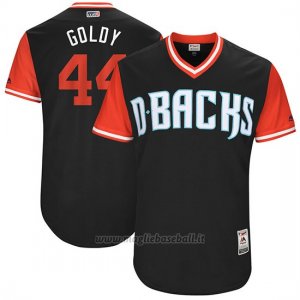 Maglia Baseball Uomo Arizona Diamondbacks 2017 Little League World Series 44 Paul Goldschmidt Nero