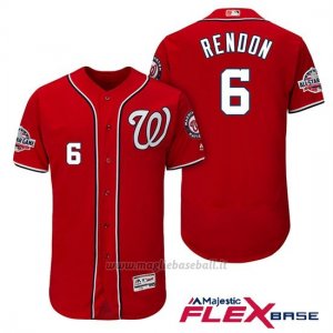 Maglia Baseball Uomo Washington Nationals Anthony Rendon Scarlet 2018 All Star Alterner Flex Base