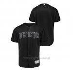 Maglia Baseball Hombre Arizona Diamondbacks 2019 Players Weekend Autentico Nero