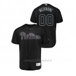Maglia Baseball Hombre Philadelphia Phillies Personalizzate 2019 Players Weekend Autentico Nero
