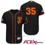 Maglia Baseball Uomo San Francisco Giants Brandon Crawford Nero Alterner 60th Season Flex Base