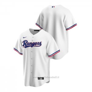 Maglia Baseball Uomo Texas Rangers Replica Primera Bianco