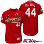 Maglia Baseball Uomo St. Louis Cardinals Trevor Rosenthal Scarlet 2017 Allenamento Primaverile Flex Base Giocatore