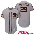 Maglia Baseball Uomo San Francisco Giants Jeff Samardzija Grigio Alterner 60th Season Flex Base
