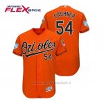 Maglia Baseball Uomo Baltimore Orioles Andrew Cashner Flex Base Entrenamiento De Primavera 2019 Arancione