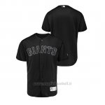 Maglia Baseball Hombre San Francisco Giants 2019 Players Weekend Autentico Nero