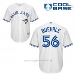 Maglia Baseball Uomo Toronto Blue Jays Mark Buehrle 56 Bianco 1ªCool Base
