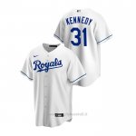Maglia Baseball Uomo Kansas City Royals Ian Kennedy Replica Primera Bianco