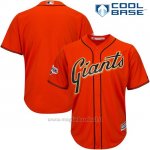 Maglia Baseball Uomo San Francisco Giants Arancione Majestic Cool Base