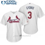 Maglia Baseball Uomo St. Louis Cardinals 2017 Estrellas y Rayas Jedd Gyorko Bianco Cool Base