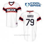 Maglia Baseball Uomo Chicago White Sox Jose Abreu 79 Bianco Alterner Cool Base