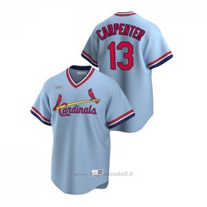 Maglia Baseball Uomo St. Louis Cardinals Matt Carpenter Cooperstown Collection Road Blu