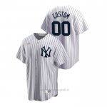 Maglia Baseball Uomo New York Yankees Personalizzate Cooperstown Collection Primera Bianco