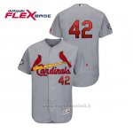 Maglia Baseball Uomo St. Louis Cardinals 2019 Jackie Robinson Day Flex Base Grigio