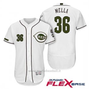 Maglia Baseball Uomo Cincinnati Reds 36 Keury Mella 2018 Alterner Autentico Flex Base