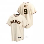 Maglia Baseball Uomo San Francisco Giants Brandon Belt Replica Primera Crema