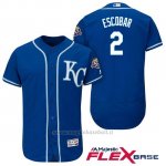Maglia Baseball Uomo Kansas City Royals Alcides Escobar 50th Season Flex Base