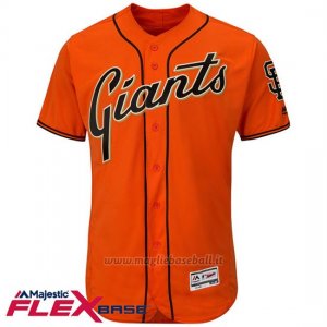 Maglia Baseball Uomo San Francisco Giants Blank Arancione Flex Base Autentico Collezione