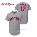 Maglia Baseball Uomo Boston Red Sox Nathan Eovaldi 150th Aniversario Patch Autentico Flex Base Grigio
