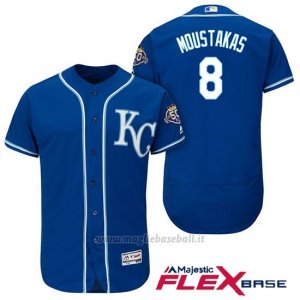 Maglia Baseball Uomo Kansas City Royals Mike Moustakas 50th Season Flex Base